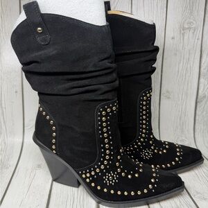 BRAND NEW Jessica Simpson Women's Size 11 Larna Western Studded Cowboy Boots